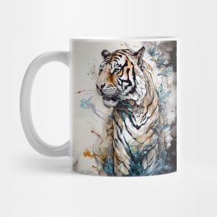 Beautiful Watercolor Tiger Mug